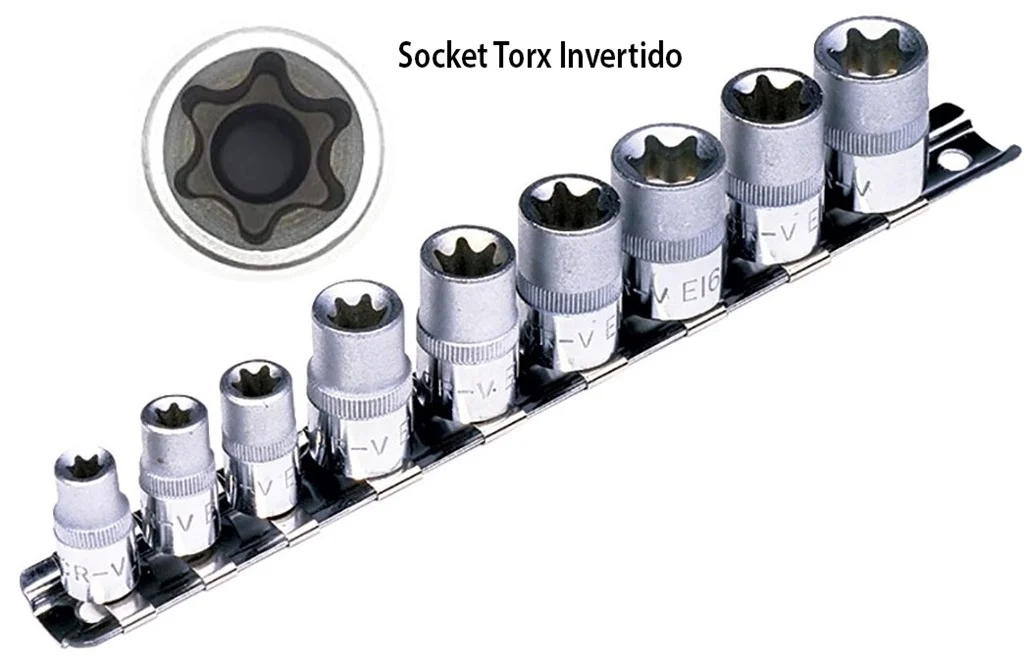 JUEGO DE SOCKET TIPO E - 9PCS